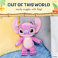 Kids Preferred Disney Baby Lilo & Stitch Angel Soft Huggable Stuffed Animal Cute Plush Toy for Toddler Boys and Girls, Gift for Kids, Pink Angel 15