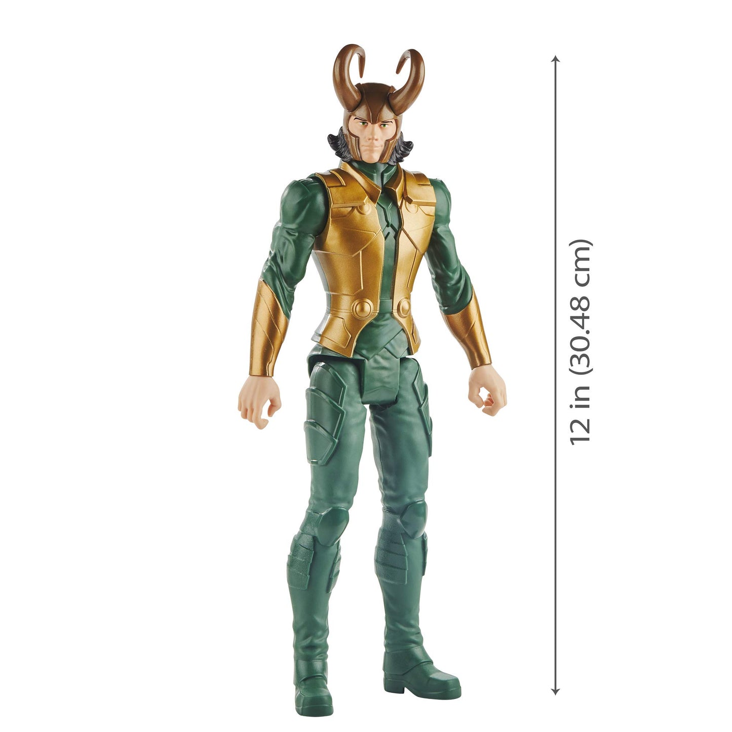 Marvel Avengers Titan Hero Series Blast Gear Loki Action Figure, 12" Toy, Inspired by The Marvel Universe, for Kids Ages 4 & Up