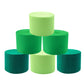 TKEJZu Green Crepe Paper Streamer - 492 Feet, 6 Rolls, Spring Party Backdrop Decor for Green Theme Birthday, Wedding, Baby Shower, Irish Lucky Day