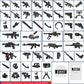Military Base Army Base Building Blocks Sets WW2 Battle Brick Armory Swat Team Weapons Pack Toys Compatible with Major Brands Bricks(568 Pcs)