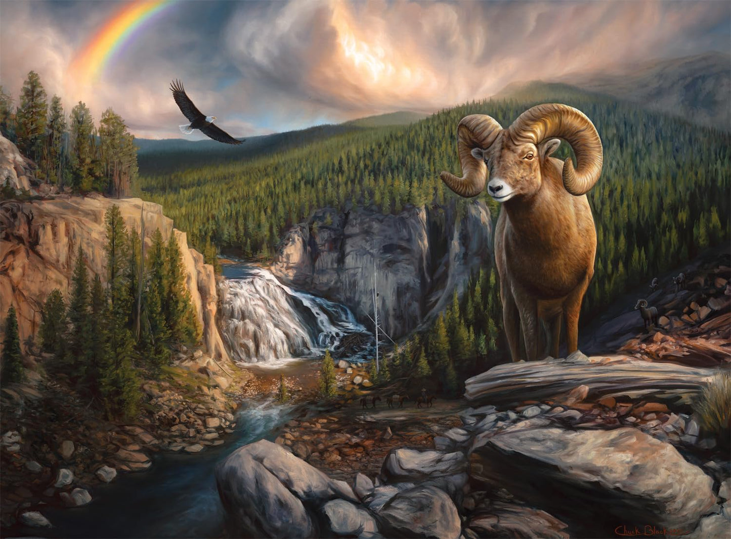Buffalo Games - A Wild Journey - 1000 Piece Jigsaw Puzzle for Adults