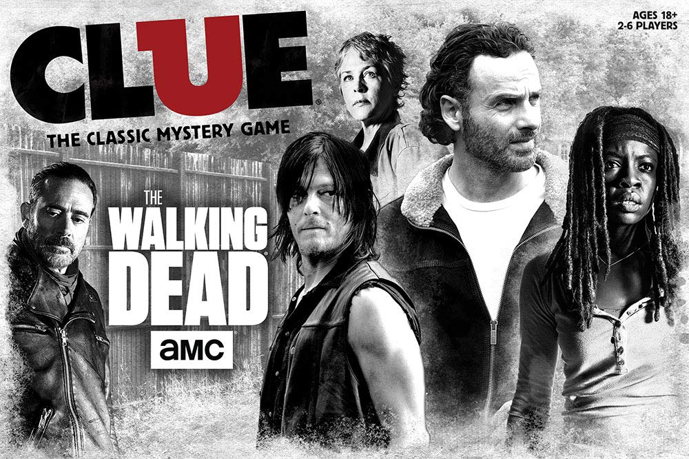 USAopoly AMC The Walking Dead Clue Game, Multicolor CL116-469