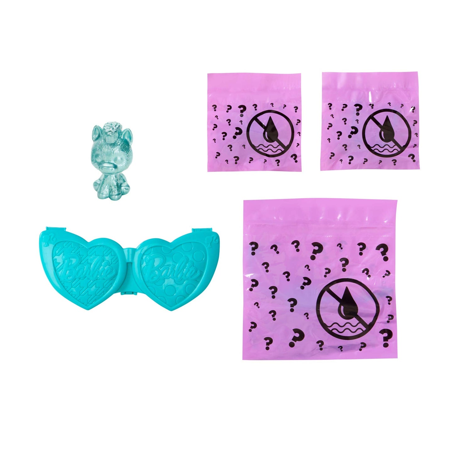 Barbie GTT11 Colour Reveal Animals Mono Mix Assortment with 5 Surprises, Gift for Children from 3 Years