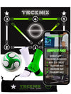 TECKNIX Soccer Training mat with app - Soccer Dribble Trainer for Kids- Soccer Skills Training Equipment - Indoor Soccer Training Game - Ideal Gift