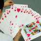 QkonkgnS 8x11 Inch Jumbo Playing Cards Large Deck of Cards Big Card Games for Families Oversized Casino Party Decorations Giant Professional Poker
