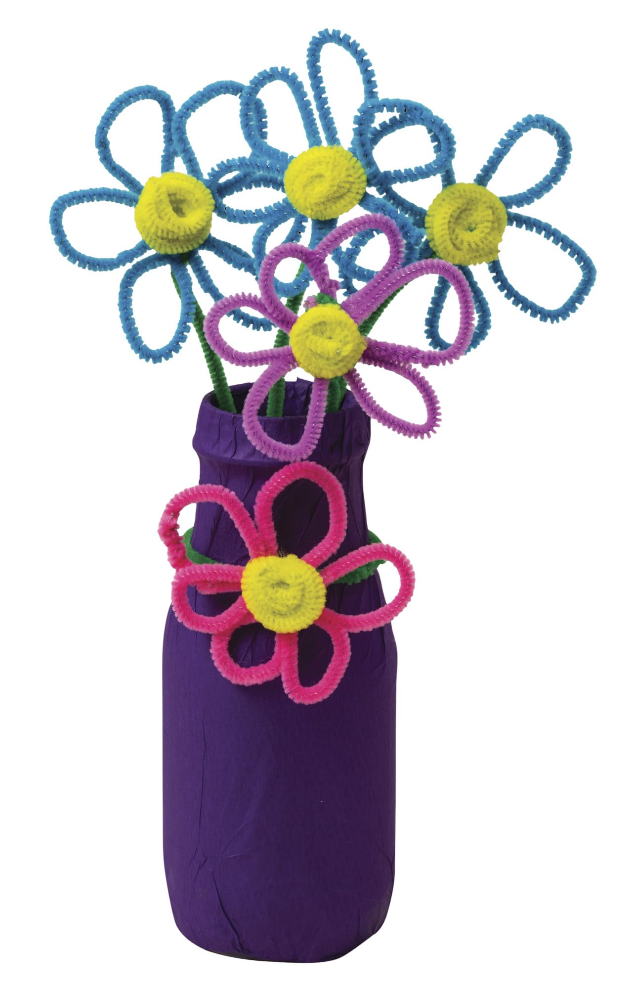 Creativity Street Chenille Stems, 1/8 x 6 Inches, Assorted Colors, Pack of 1000