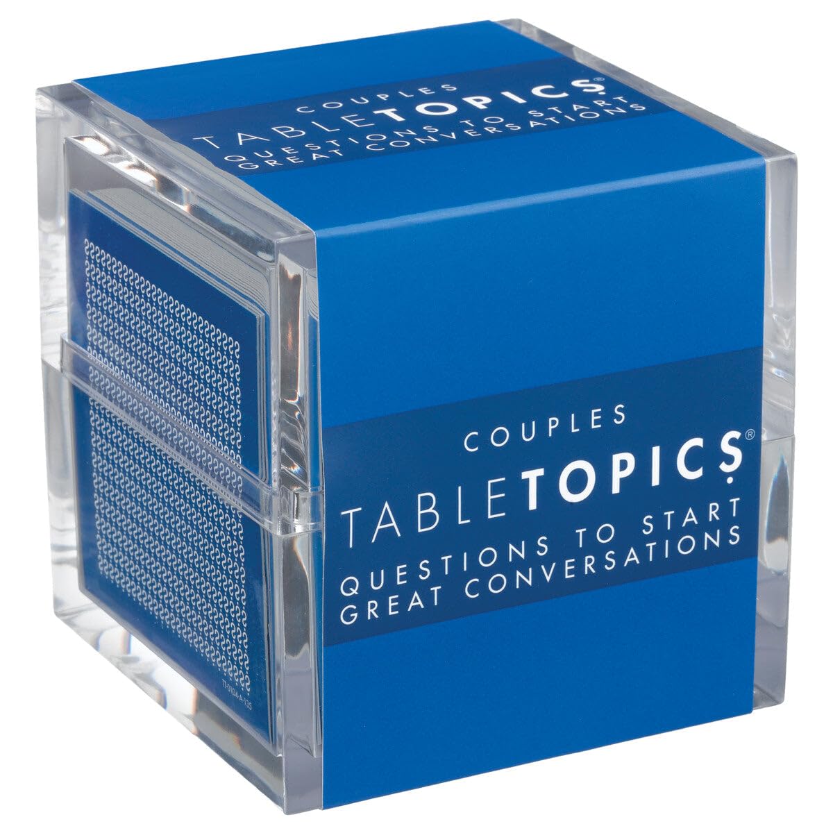 TableTopics Couples Conversation Starter Card Game for Romantic Partners - 135 Questions for Date Nights, Reconnecting, & Strengthening
