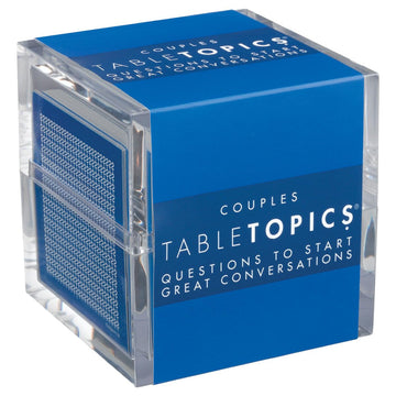TableTopics Couples Conversation Starter Card Game for Romantic Partners - 135 Questions for Date Nights, Reconnecting, & Strengthening
