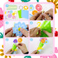 DKINY Pack of 24 Flower Bouquets Craft Set Children's Flower Paper Craft Set DIY Flower Craft Paper Craft Set Creative Sets for Boys Girls Mother's