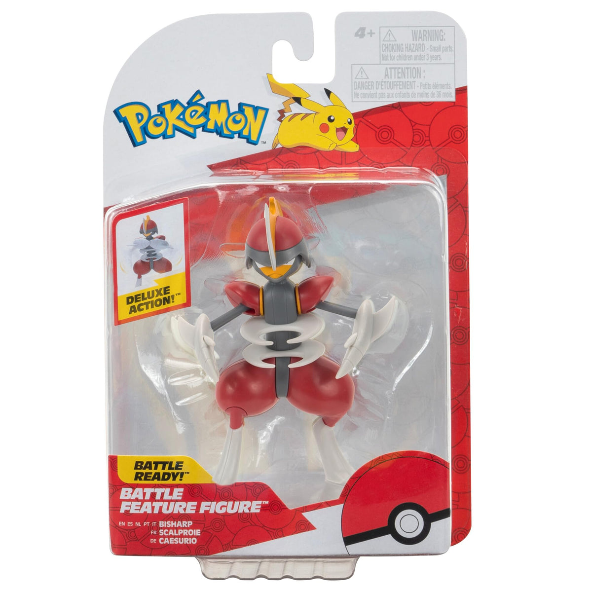 Pokémon Battle Feature Figure - Bisharp - 4.5" - Deluxe Action