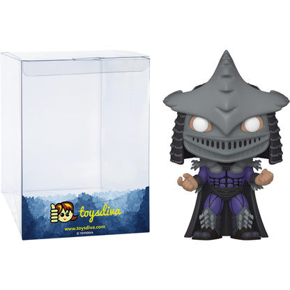 Funko Super Shredder: P o p ! Movies Vinyl Figurine Bundle with 1 Compatible 'ToysDiva' Graphic Protector (1138-56518 - B)