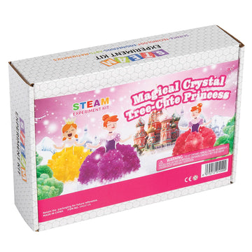 Fun Express 11 3/4" x 10 1/4" STEAM Crystal Princess Crystal Growing Kit