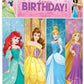 Amscan Disney Princess Dream Big Birthday Party Scene Setters Wall Decorating Kit (5 Piece), Multicolor, 59" x 65"