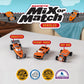 POPULAR PLAYTHINGS Magnetic Vehicles for Toddlers 1-3, Mix or Match Car Toys, Set of 3 Gift for Kids - Race Cars