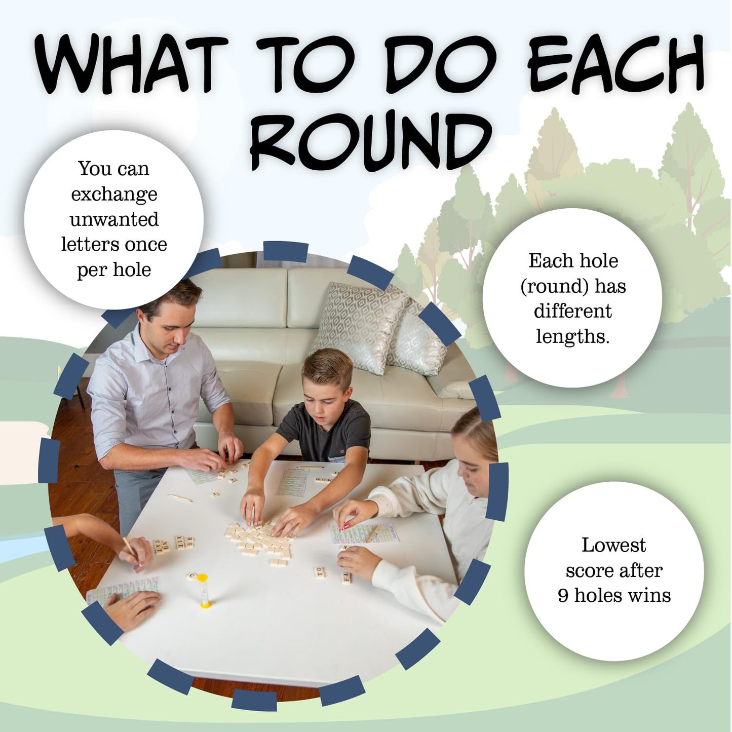 Continuum Games Word Golf, The Word Game Par for the Course