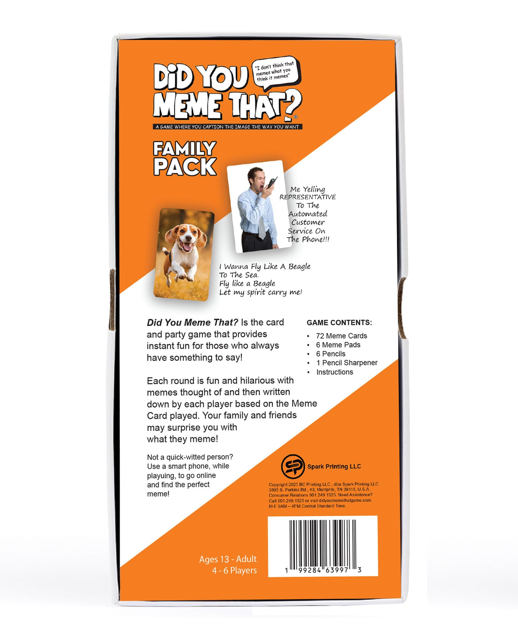 M Market On Mainstreet Did You Meme that, Party Card Game for 4-10 Players, Made in USA, Ages 13 and Up, Family Fun Caption Writing Game (Family