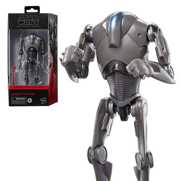 STAR WARS The Black Series Super Battle Droid, Attack of The Clones 6 Inch Action Figure