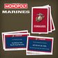 Monopoly: Marines 250th Anniversary Edition, Celebrate 250 Years, Buy Bases Worldwide and Upgrade with Tents & Barracks, Play as Tokens: Combat Boots
