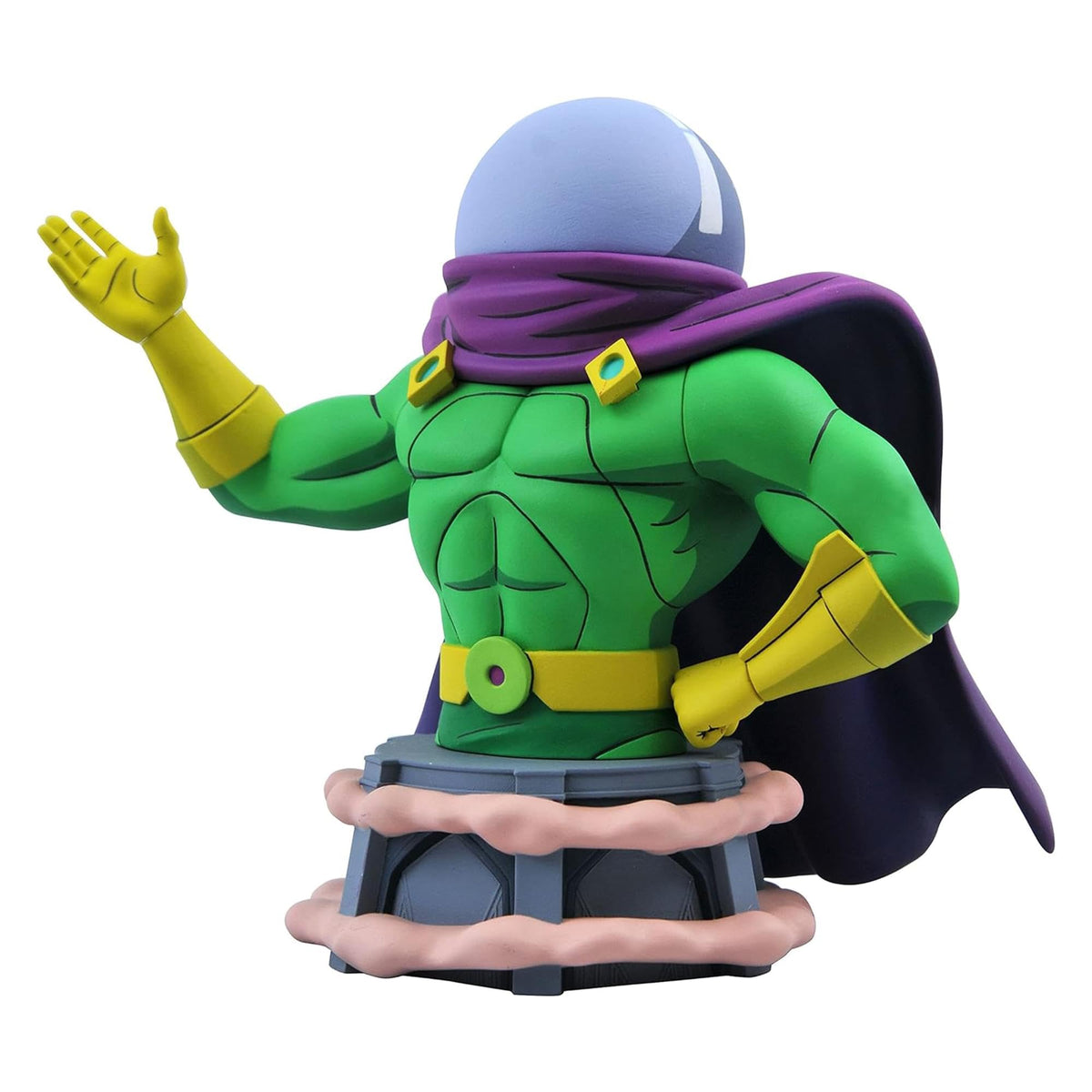 Diamond Select Toys Marvel Animated: Mysterio 1:7 Scale Resin Bust, Multicolor, 6 inches