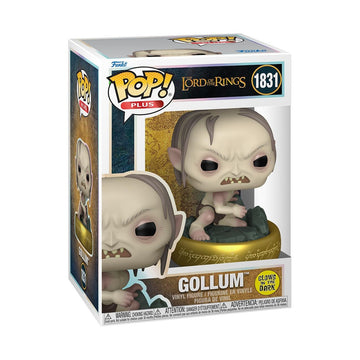 Funko Pop! Plus: The Lord of The Rings - Gollum - Glow in The Dark - Collectable Vinyl Figure - Gift Idea - Official Merchandise - Toys for Kids &