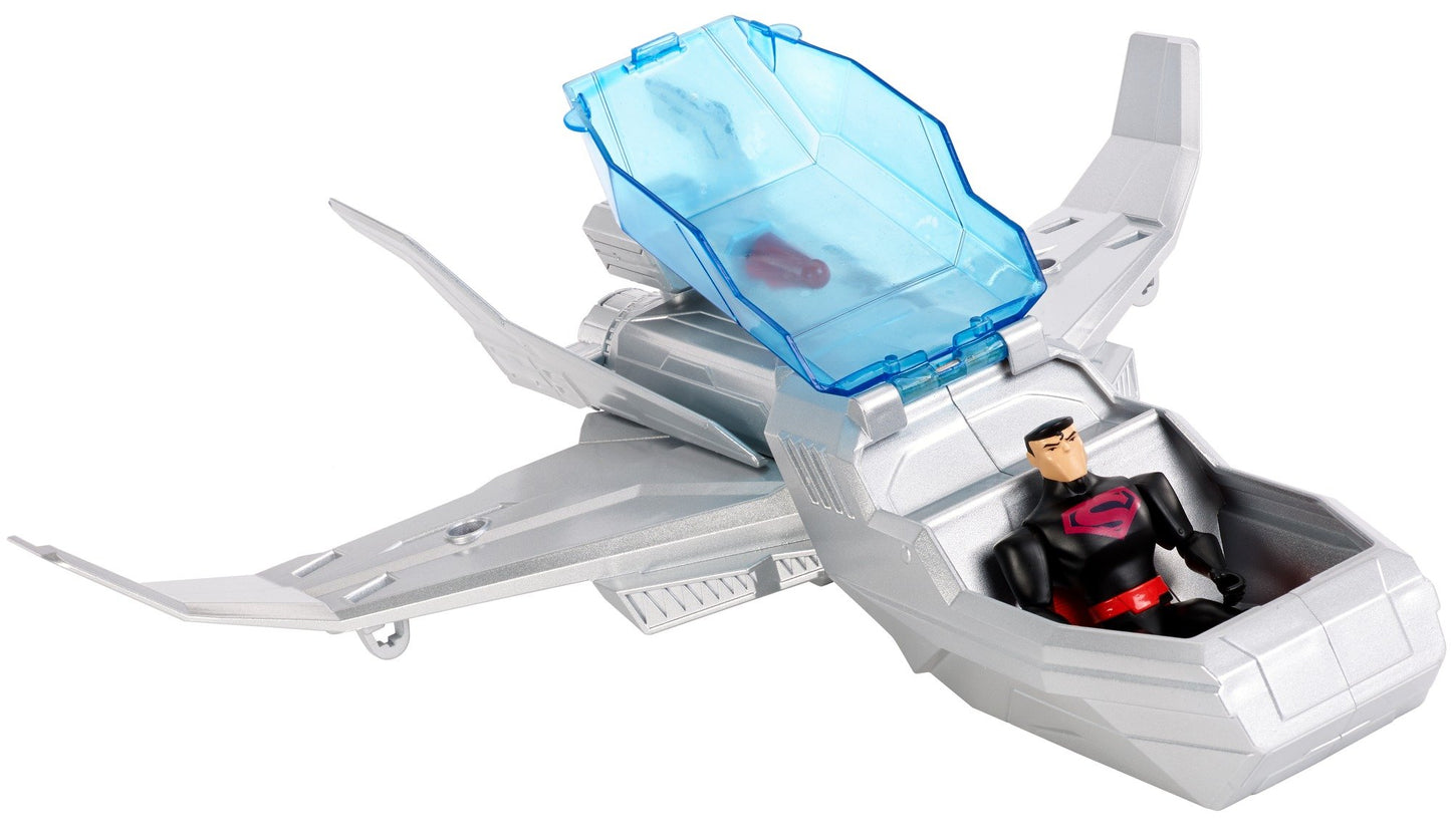 DC Justice League Action Superman & Justice 1 Vehicle, 4.5"