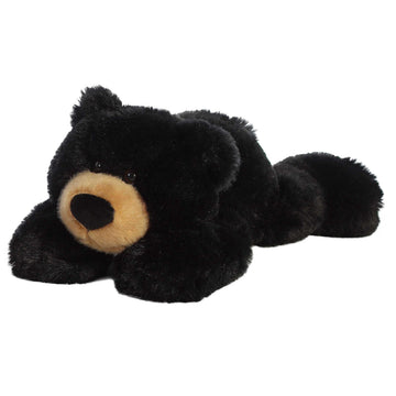 Aurora® Snuggly Hugga-Wug Bear™ Stuffed Animal - Comforting Companion - Imaginative Play - Black 12 Inches