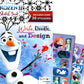 Disney Frozen Coloring and Art Activity Books Bundle Set with Coloring Book, Activity Pack, Stickers, and More - Featuring Disney Frozen 2 Elsa, Anna