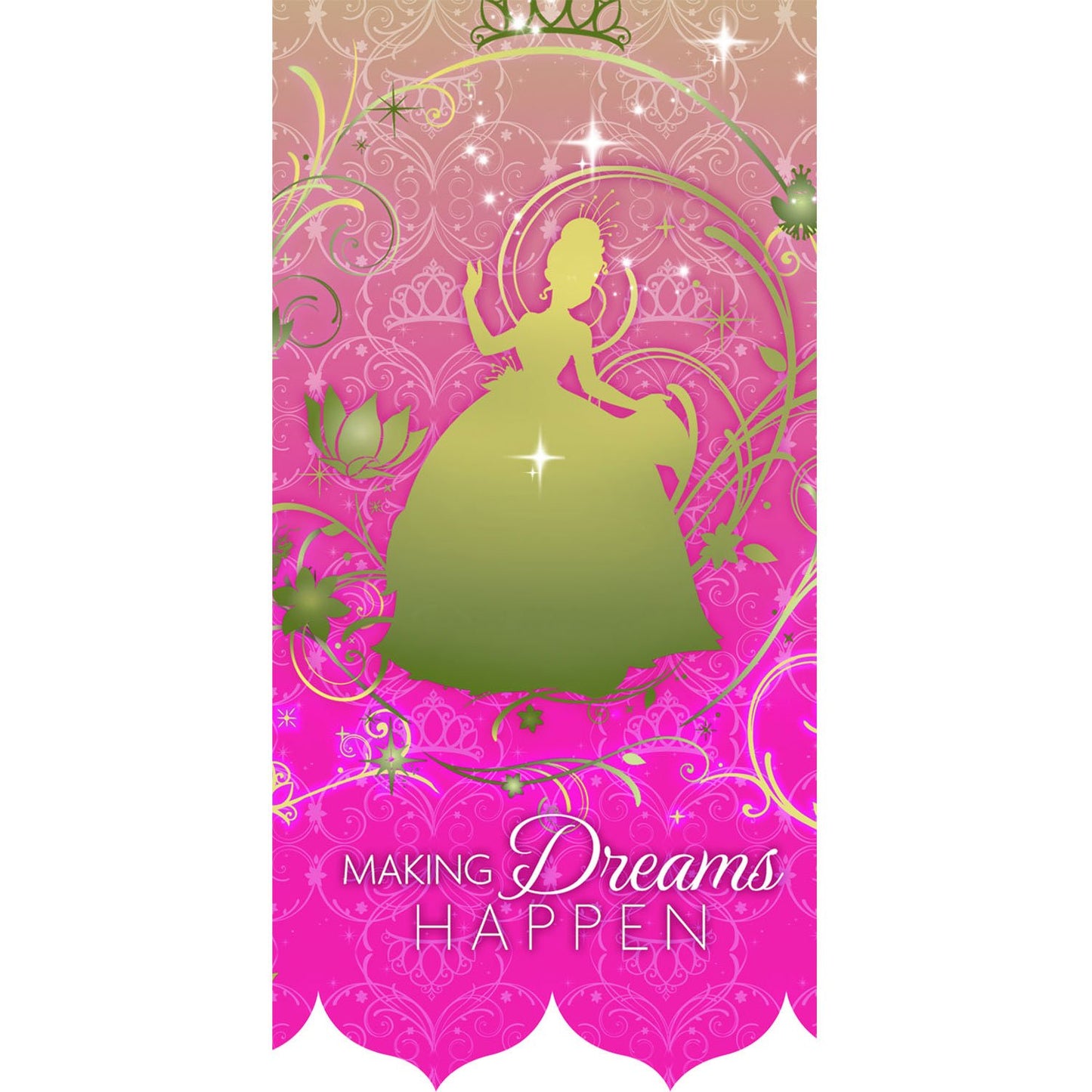 Hallmark Princess the Frog Table Cover (Each)