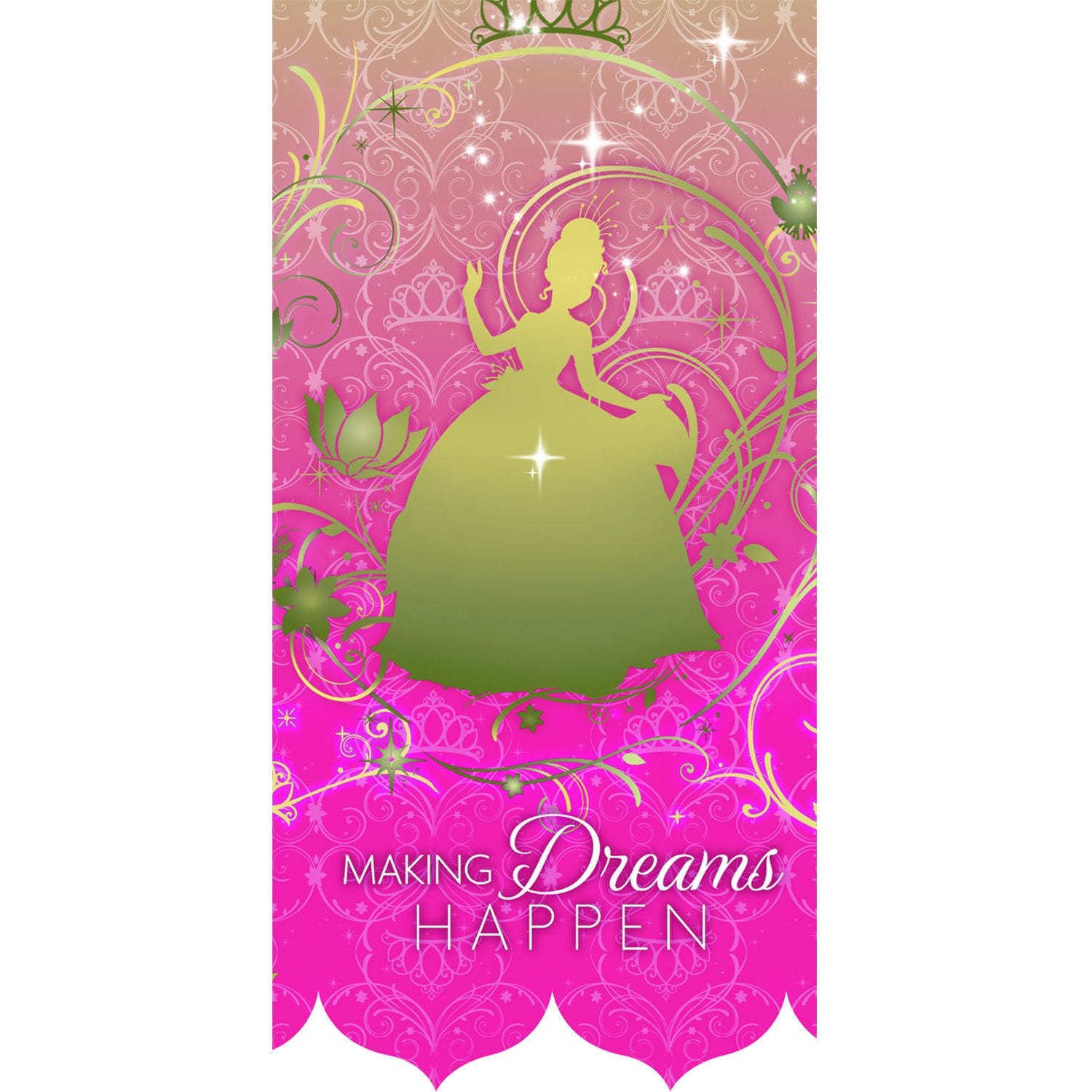 Hallmark Princess the Frog Table Cover (Each)