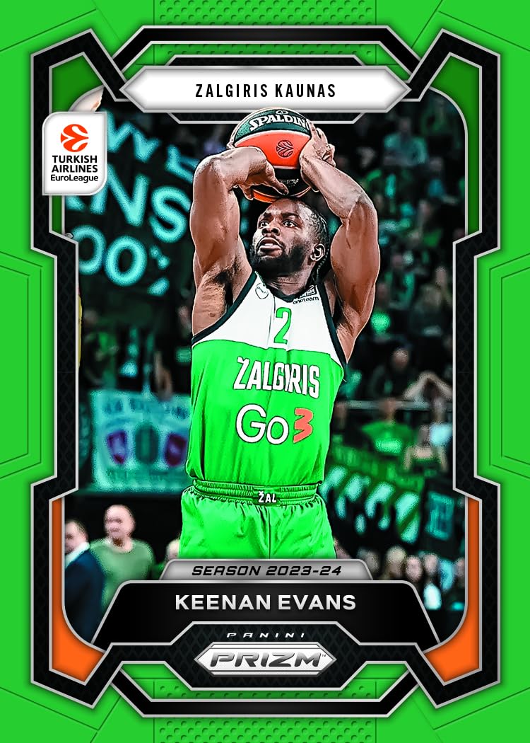 Panini 23-24 Euroleague Prizm Basketball Trading Cards