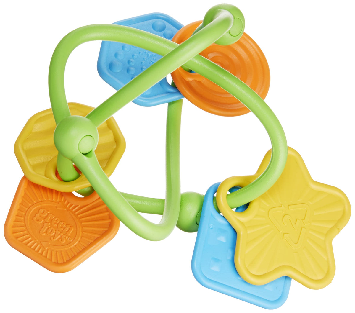 Green Toys GT Twist Teether, Shape Sorter & Tide Pool Set Bundle