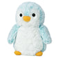 Aurora® Playful Pompom Penguin™ Brights Stuffed Animal - Vibrant Companions for Warm Cuddles - Perfect for Adults, Kids, and Birthdays - Blue 6 Inches