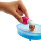 Barbie Doll, Blonde, and Playset with 3 Puppies, Bathtub and Accessories, Gift for 3 to 7 Year Olds