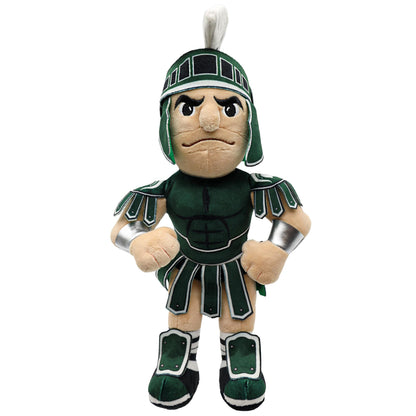 Plushible Michigan State Spartan Plush Figure - 14 Inch Mascot Stuffed Toy for Kids & Adults, Perfect for Collectors, Playtime, Imaginative Play