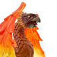 Safari Ltd. Phoenix Figurine - 7" Fiery Bird Model Figure - Mythical Toy for Boys, Girls, and Kids Age 3+