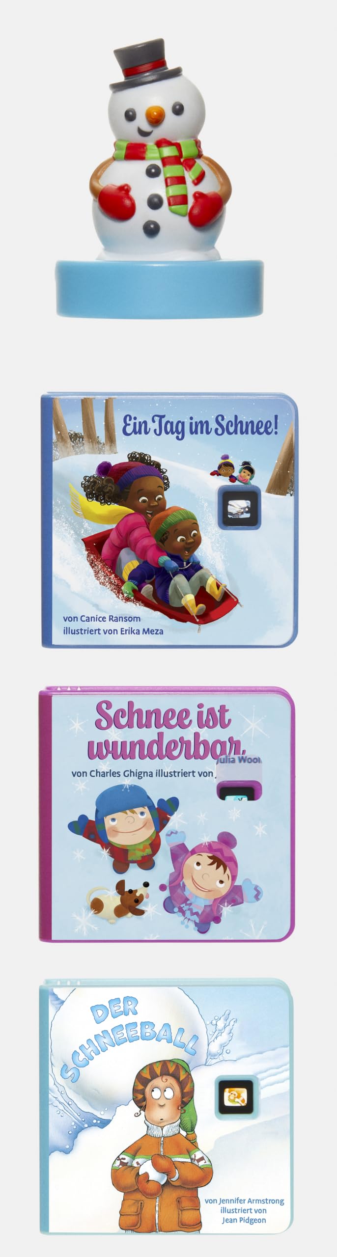 Little tikes Story Dream Machine Story Collection - Snowy Day Collection - 3 Storytime Books and 1 Audio Play Figure - for Toddlers and Children, Toy