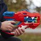Nerf DinoSquad Raptor-Slash Dart Blaster, 6-Dart Rotating Drum, Slam Fire Action, 6 Official Elite Darts, Velociraptor Dinosaur Design