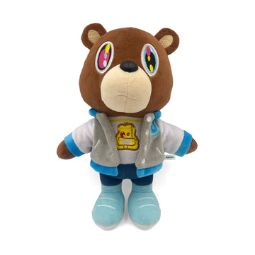 Adenzai Kanye Bear 10 Inch Cute Plush Bear Stuffed Animal Toy Soft and Adorable Gift for Kids, Boys, Girls, Birthdays, Easter, and Graduation