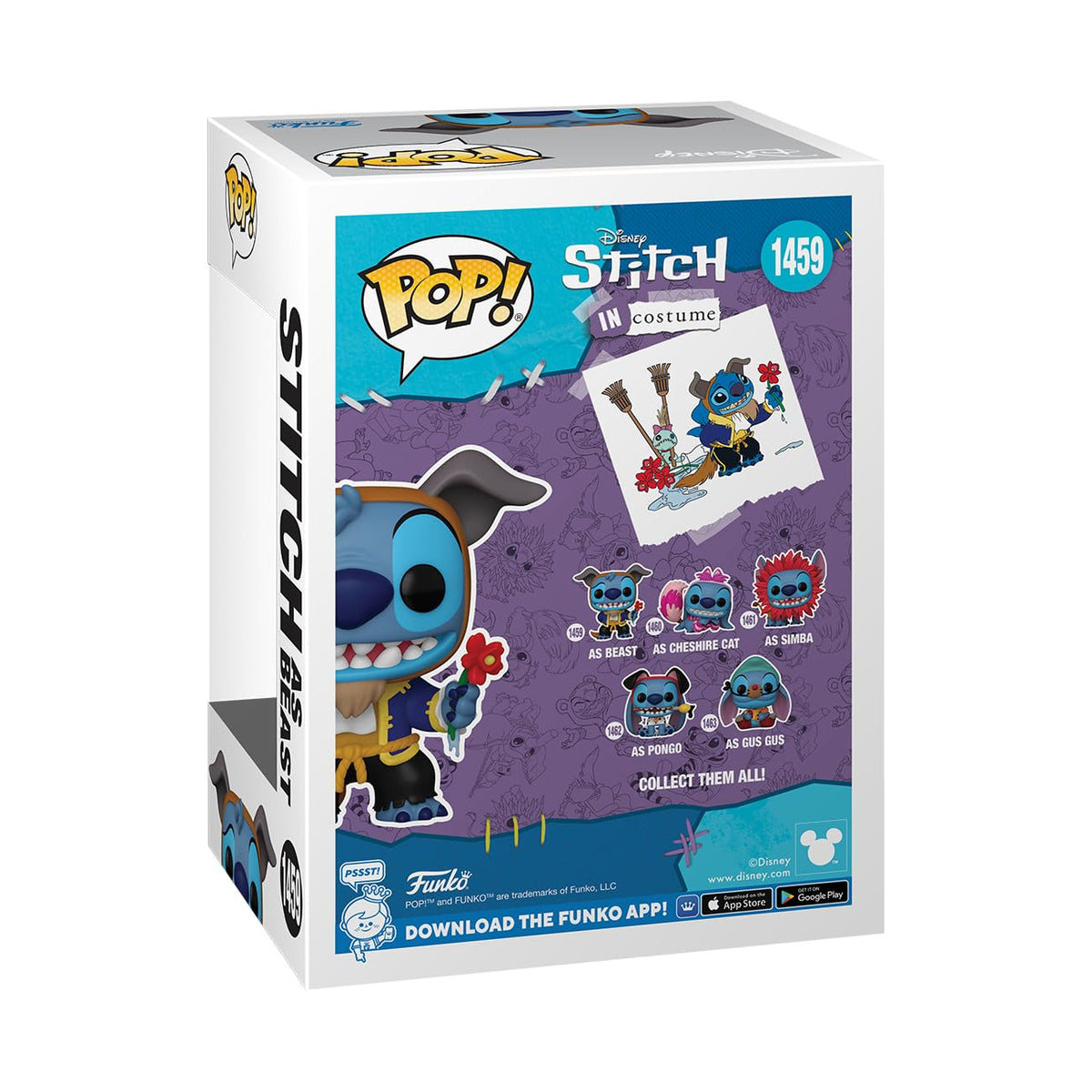 Funko POP! Disney: Lilo & Stitch - Stitch (Beast Costume)
