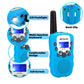Retevis RT388 Kids Walkie Talkies, Toys for 6 7 8 9 12 Year Old Boys, 22 CH 2 Way Radio Backlit LCD Flashlight, Blue Walkie Talkies Outdoor Camping