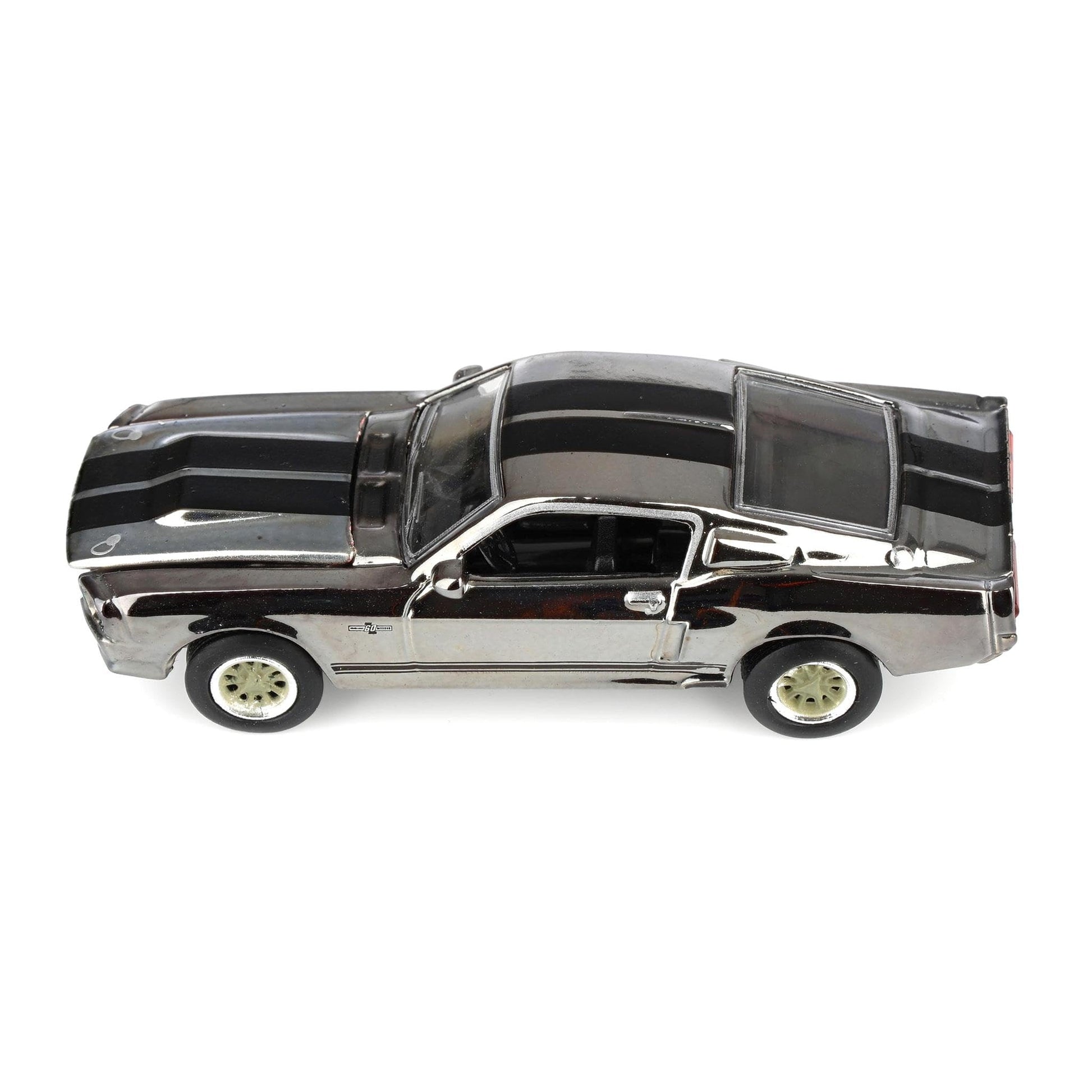 Greenlight, 1/64 1967 Ford Mustang Eleanor, Silver Chrome Edition, Gone in Sixty Seconds (2000), Hobby Exclusive, GLT30558