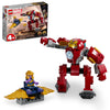 LEGO Marvel Iron Man Hulkbuster vs. Thanos 76263 Building Toy Set with Thanos and Iron Man Figures, Hulkbuster Toy with Posable Mech for Super Hero