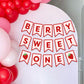 Berry Sweet One Birthday Banner Girl 1st Strawberry Party Decoration Red Pink Gingham Hanging Supplies