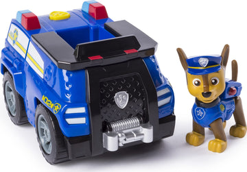 Paw Patrol Chase's Transforming Police Cruiser with Flip-Open Megaphone, for Ages 3 and Up