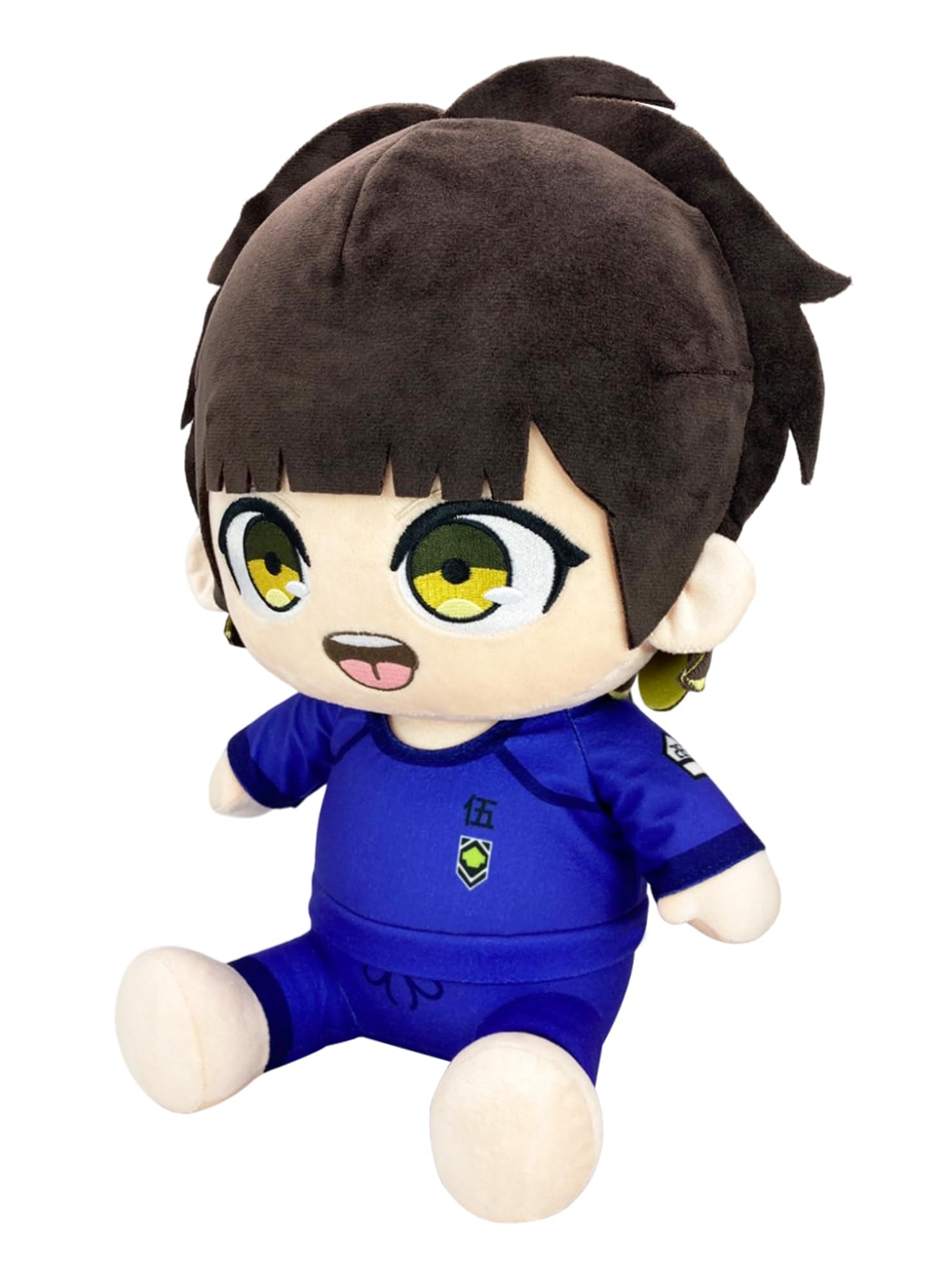 Great Eastern Entertainment Blue Lock Manga - Meguru Bachira (Pajamas) Sitting Pose Plush 12" H
