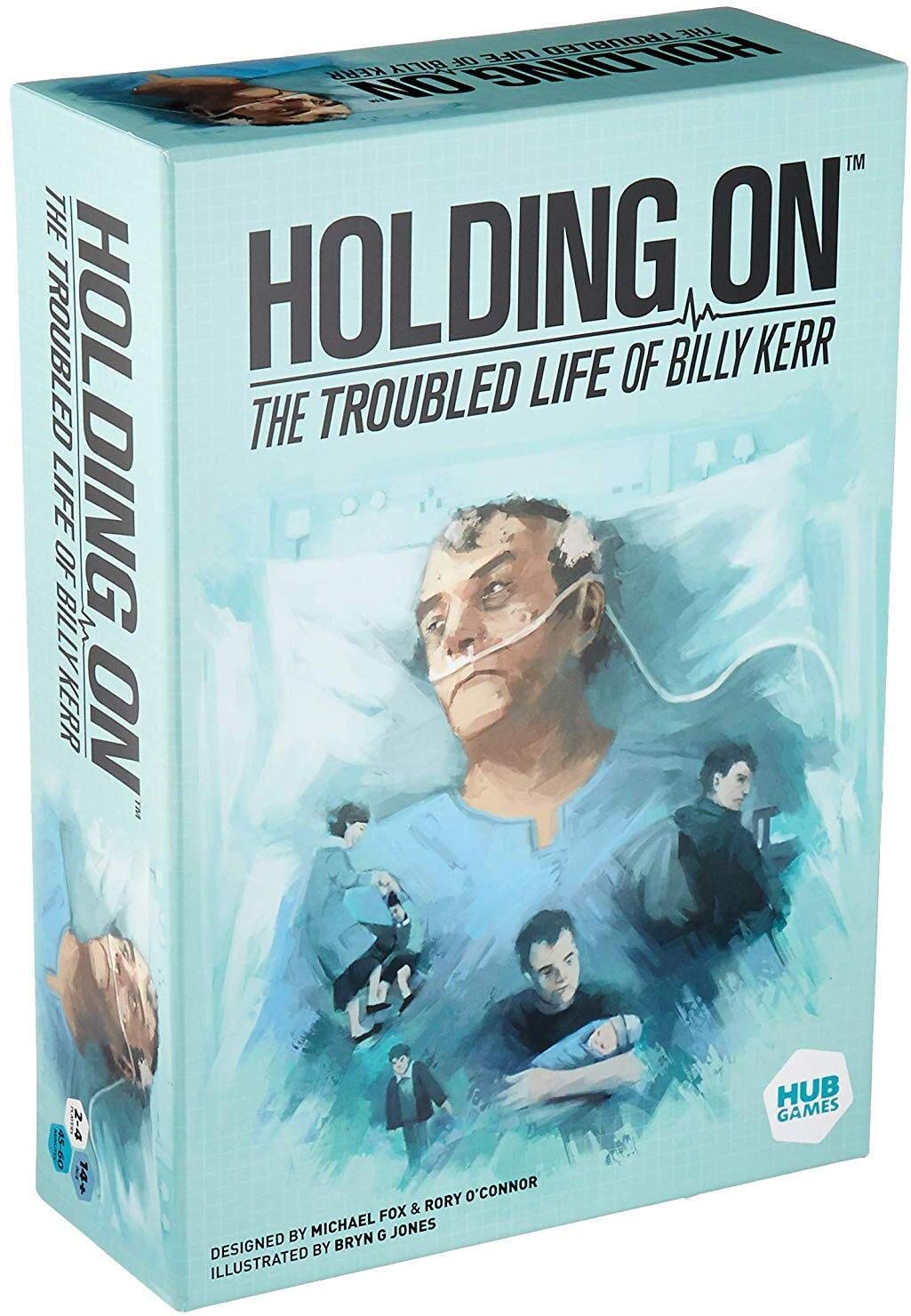 Hub Games Holding On The Troubled Life of Billy Kerr Board Game | Medical Mystery Game | Strategy Game | Cooperative Game for Adults | Ages 14+ | 2-4