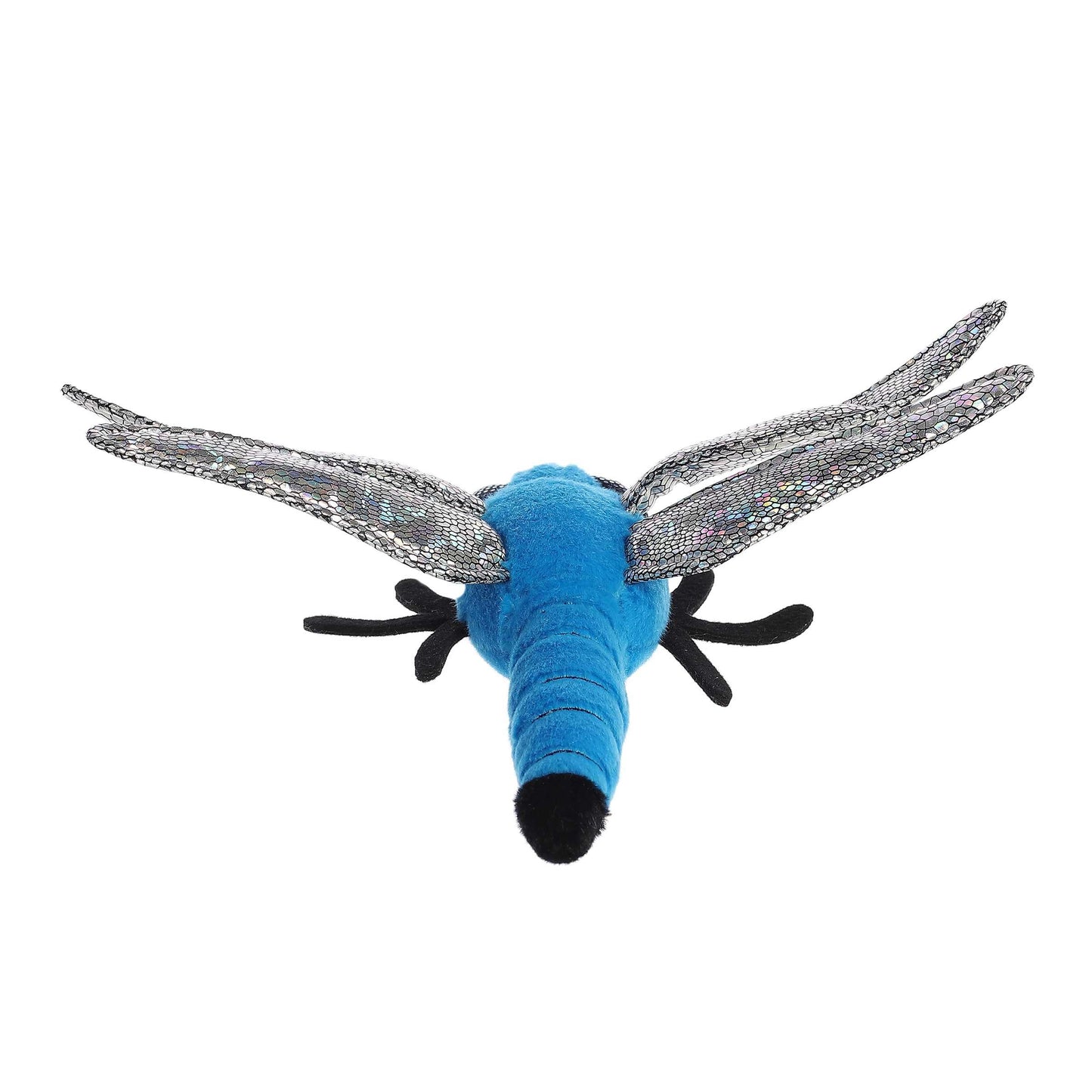 Aurora® Realistic Miyoni® Blue Dasher Dragonfly Stuffed Animal - Lifelike Details Make a Cherished Companion - Perfect for Decorating Bedrooms or