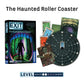EXIT: The Game 4-Pack Escape Room | Beginner Bundle | Haunted Roller Coaster, Sunken Treasure, Mysterious Museum, House of Riddles | Family-Friendly