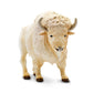Safari Ltd. White Buffalo Figurine - Detailed 6" Plastic Model Figure - Fun Educational Play Toy for Boys, Girls & Kids Ages 3+