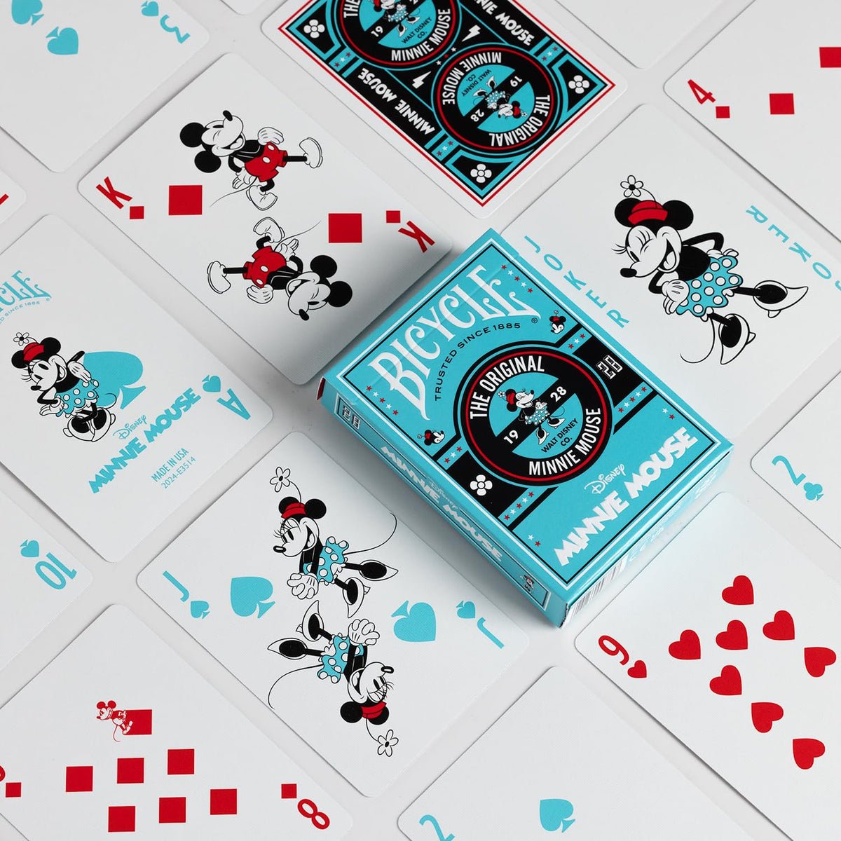 Bicycle Disney Classic Minnie Mouse Inspired Playing Cards